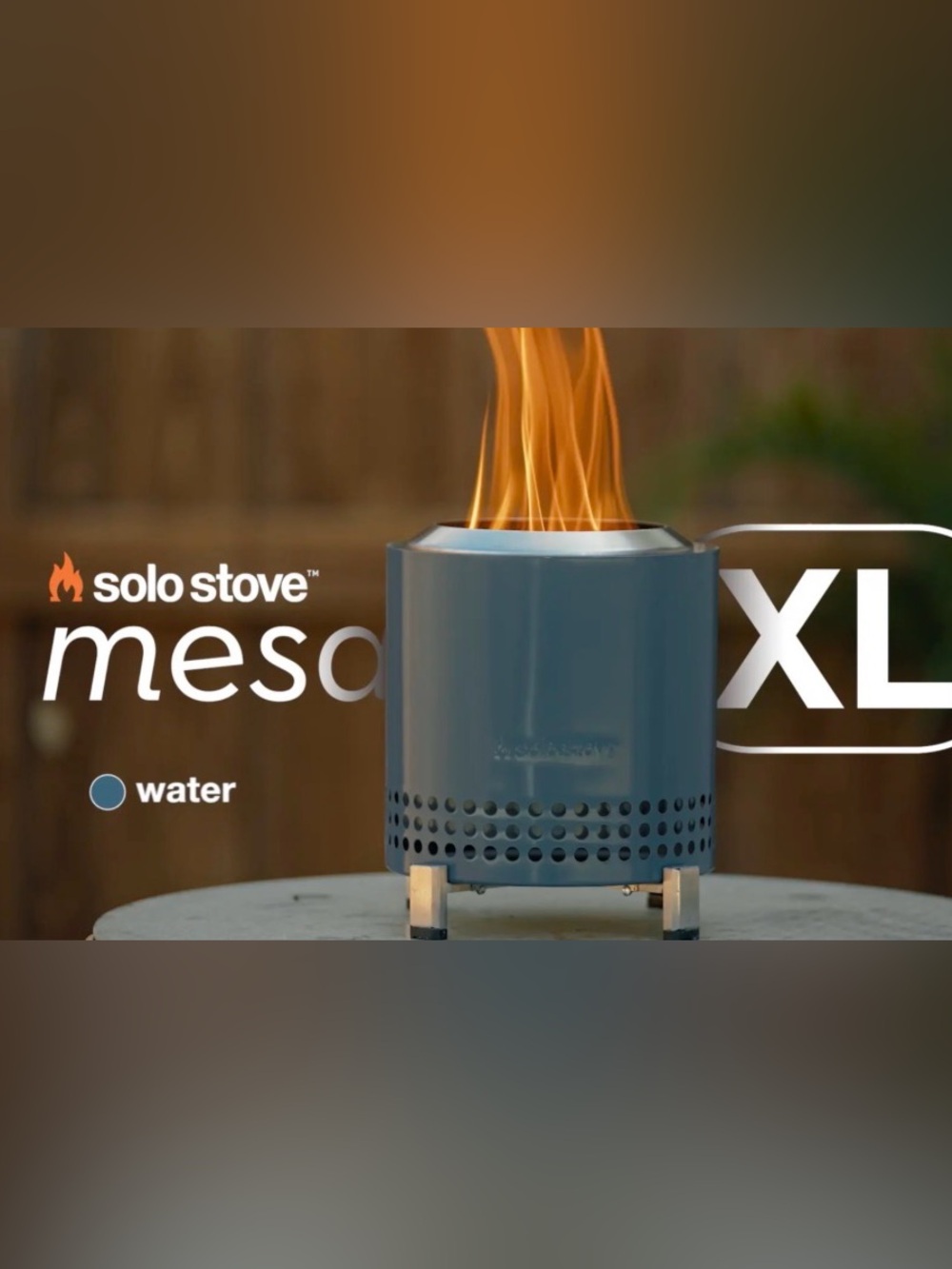 Solo Stove Mesa XL Stainless Steel Camp Stove with Carry Bag
